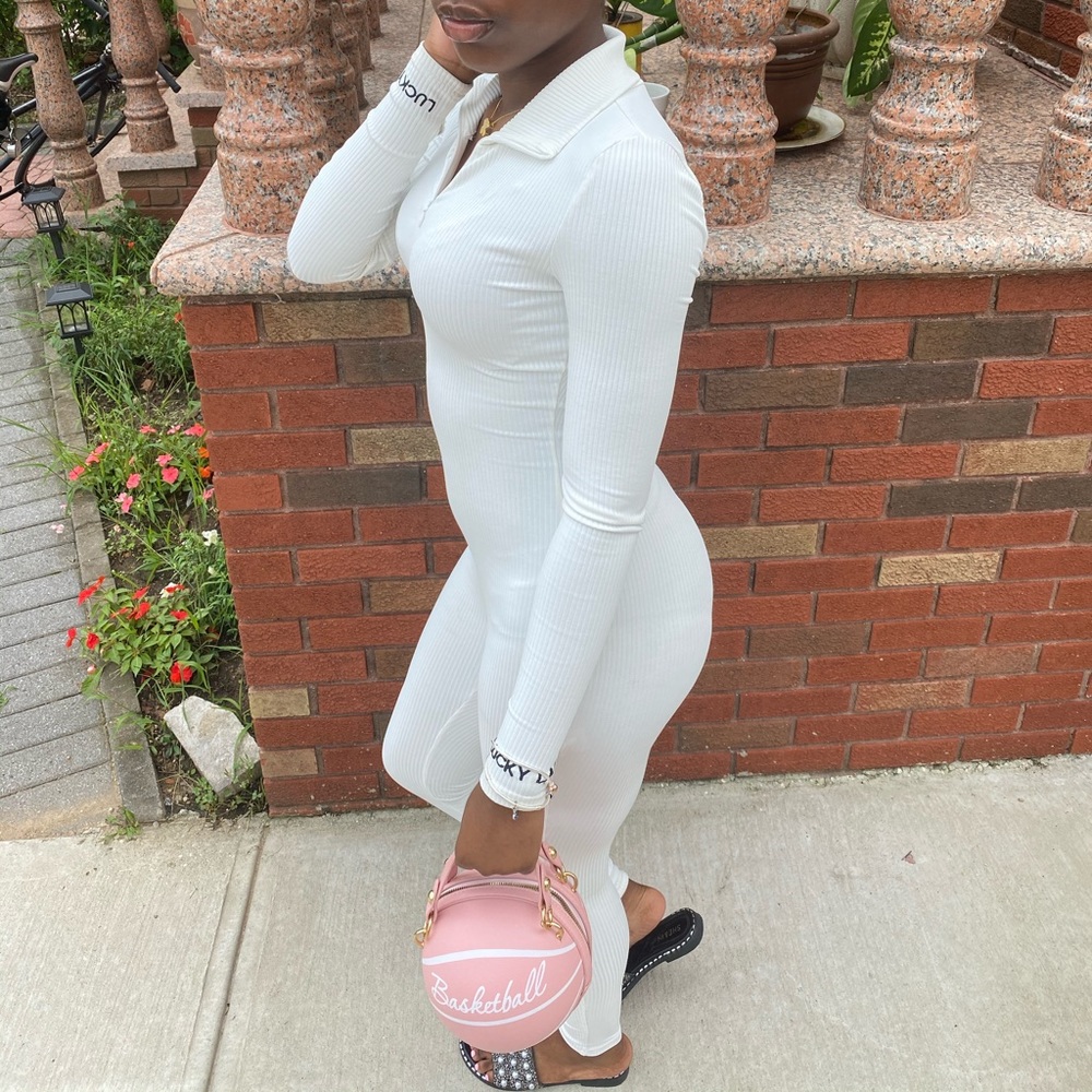 Lucky label body suit